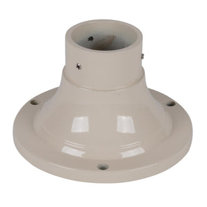 Domus BB-100 Aluminium LED Bollard Base Accessory Beige/ Black/ White/ Silver/ Green - 10695, 10696, 10697, 10698, 10699