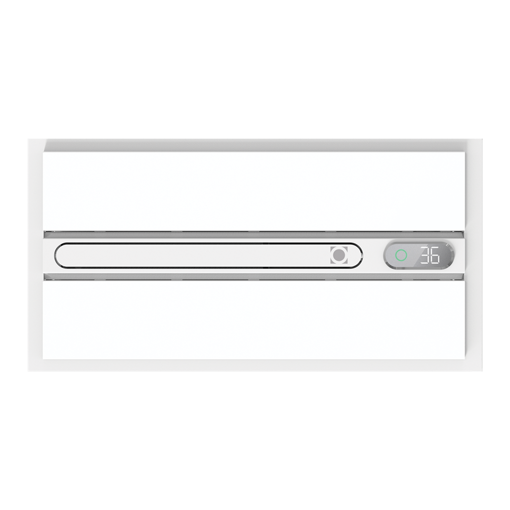 Domus AIRSWAY 6 IN 1 PREMIUM Slimline Bathroom Heater White/ Black 240V-  56013, 56014