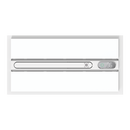 Domus AIRSWAY 6 IN 1 PREMIUM Slimline Bathroom Heater White/ Black 240V-  56013, 56014