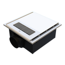 Domus HEATCORE 4 IN 1 Retrofit Bathroom Heater White/ Black 240V-  56024, 56024 