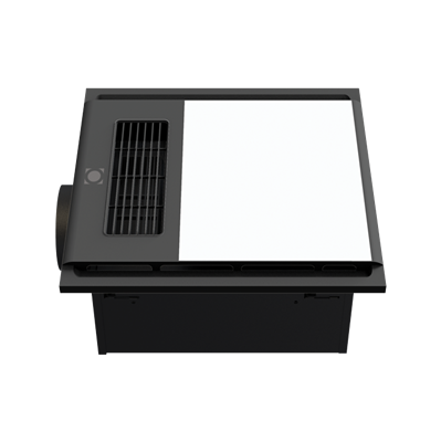 Domus HEATCORE 4 IN 1 Retrofit Bathroom Heater White/ Black 240V-  56024, 56024 