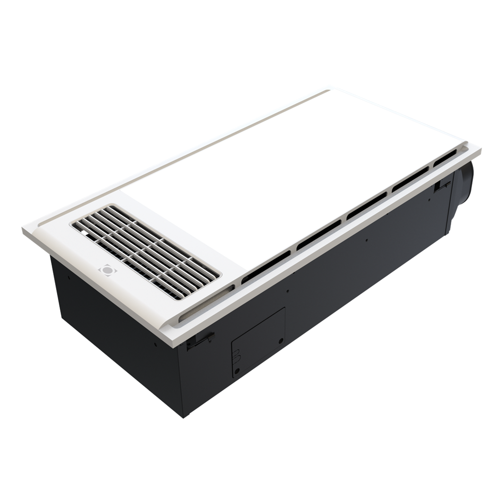 Domus TROPIX 4 IN 1 STANDARD Slimline Bathroom Heater Tri- White/ Black 240V- 56017, 56018