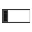 Domus TROPIX 4 IN 1 STANDARD Slimline Bathroom Heater Tri- White/ Black 240V- 56017, 56018