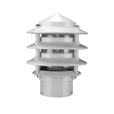 Domus BL-100 Three Tier Bollard Head Garden Light LED Bollard Beige / Black / Silver / Green / White / Spare Glass 240V IP44 - BL-100 - Domus Lighting