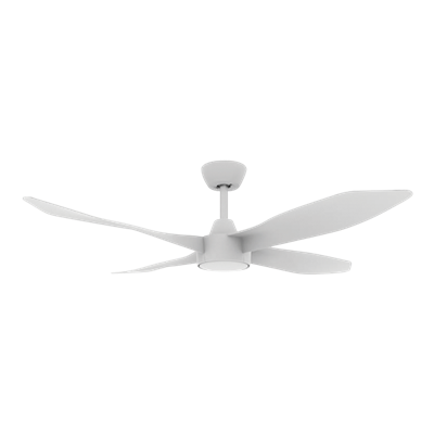 Domus Blast-52 4 Blade Ceiling Fan Tri - Black / White 18W 240V - 60149, 60148- Domus Lighting