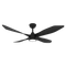 Domus Blast-52 4 Blade Ceiling Fan Tri - Black / White 18W 240V - 60149, 60148- Domus Lighting