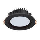 Domus BOOST-10 Round Recessed Dimmable LED Downlight Tri - Black 10W 240V IP54 - 20727 - Domus Lighting