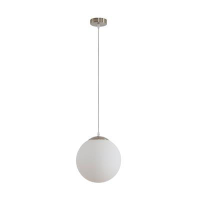 Domus Bubble-250 Dimmable Opal Ball LED Interior Pendant Black / White / Chrome / Satin Chrome / Rose Gold / Satin Brass / Antique Brass 240V IP20 - BUBBLE- Domus Lighting