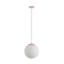 Domus Bubble-250 Dimmable Opal Ball LED Interior Pendant Black / White / Chrome / Satin Chrome / Rose Gold / Satin Brass / Antique Brass 240V IP20 - BUBBLE- Domus Lighting