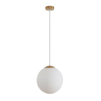 Domus Bubble-300 Dimmable Opal Ball LED Interior Pendant Black/ White/ Chrome/ Satin Chrome/ Rose Gold/ Satin Brass/ Antique Brass 240V IP20 - BUBBLE