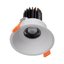 21672 Cell 9W LED Lamp 60° D90 Complete Dimmable Downlight Kit 5CCT 27/30/40/50/5700K 200-240V IP44 White Domus Lighting