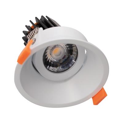 Domus Cell 9 DT90 Complete Dimmable LED Downlight Kit 5CCT - Black / White 9W 200-240V IP44 - 21674, 21675 - Domus Lighting