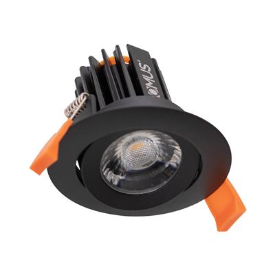 Domus Cell 9 T75 Complete Dimmable LED Downlight Kit 5CCT - White / Black 9W 200-240V IP44 - 21676, 21677 - Domus Lighting