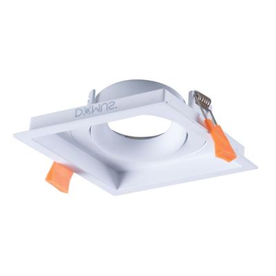 Domus Cell Frame S1 1-Light Slotter to suit LED Downlight 5CCT - White / Black - 27058, 27059 - Domus Lighting