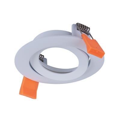 Domus Cell Frame T75 Tilt Cut-out to suit LED Downlight 5CCT - White / Black - 27052, 27053 - Domus Lighting