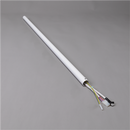 60101 90CM Downrod & Wiring Loom for Axis/Hover/Motion - White Domus Lighting