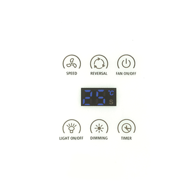 Domus CFA-WC1 DC Wall Controller To Suit Ceiling Fans 240V - 60110 - Domus Lighting