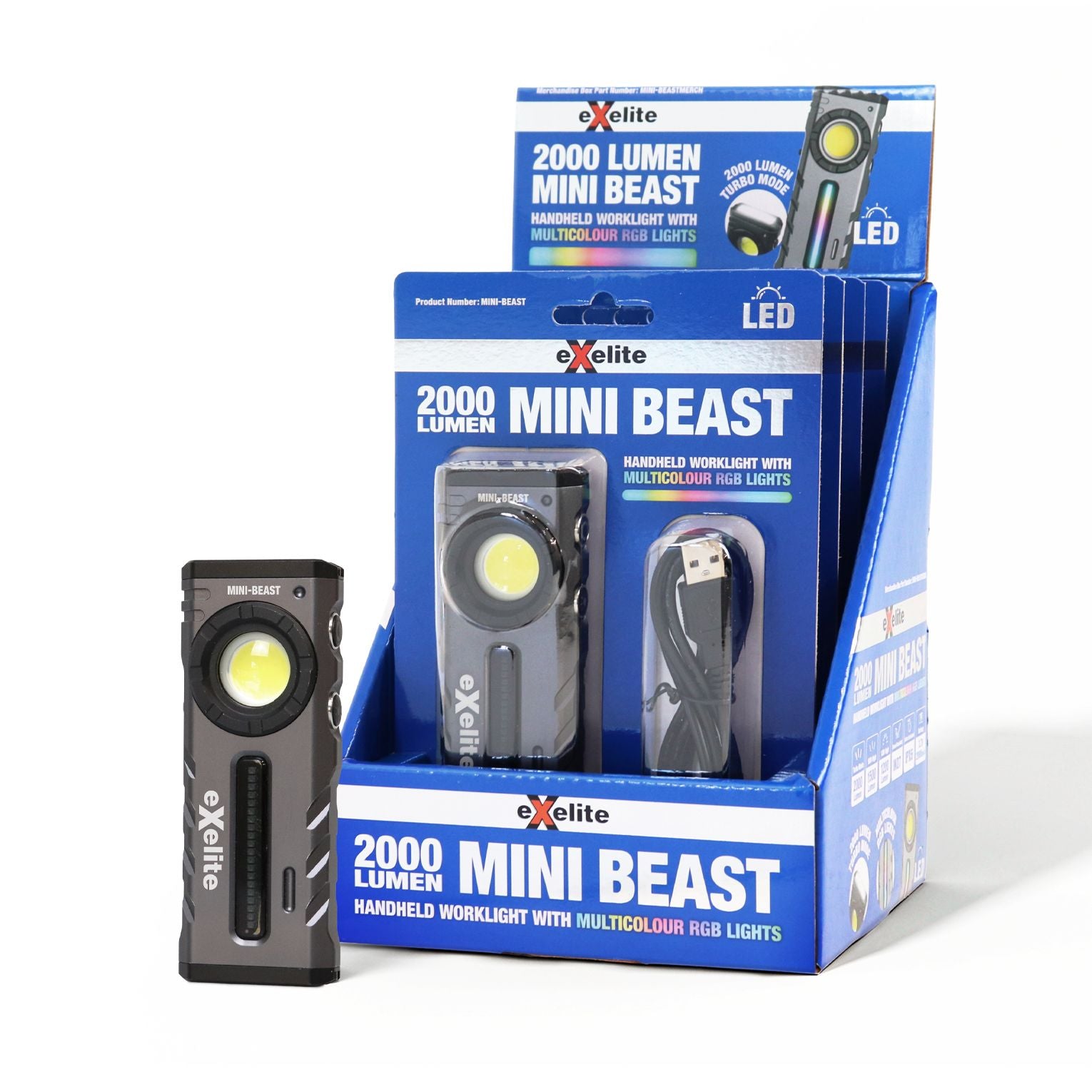 CLA MINI BEAST rechargeable worklight product detail