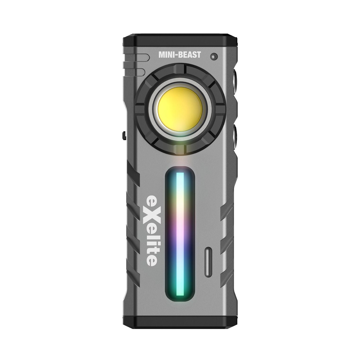 CLA MINI BEAST rechargeable LED worklight with RGB lights and magnetic base