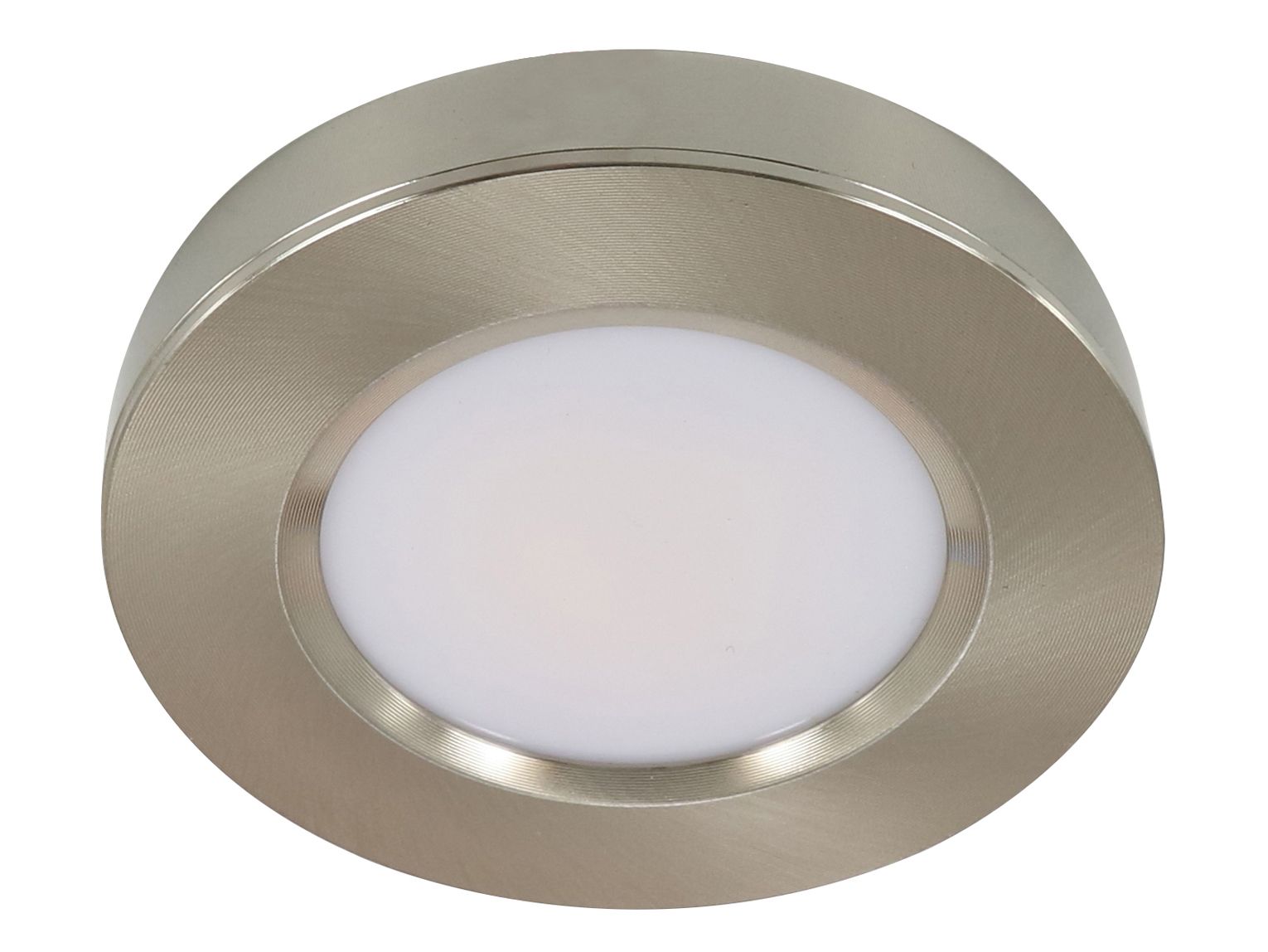 CLA UB5 3W brushed chrome 12V surface mounted or recessed cabinet under-bench light