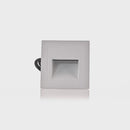 Havit Trin Square Recessed Garden Step and Up Light Tri- White 3W 12V/240V IP54- HV3112T-WHT-240V, HV3112T-WHT-12V