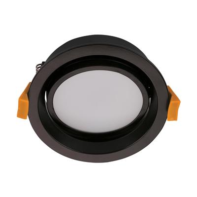 Domus Deco-13 Round Tiltable Dimmable LED Downlight Kit Tri - Black 13W 240V IP44 - 21045, 21668 -  Domus Lighting