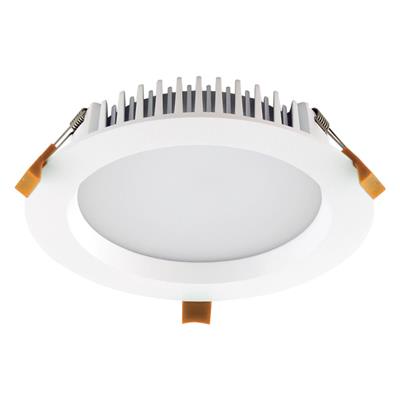 Domus Deco-20 Round Dimmable LED Downlight Kit Tri - White 20W 240V IP44 - 20432, 21875