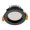 20411 Deco-8 Round 8W 240V IP44 Dimmable LED Tricolour Downlight Kit - Black Trio Domus Lighting