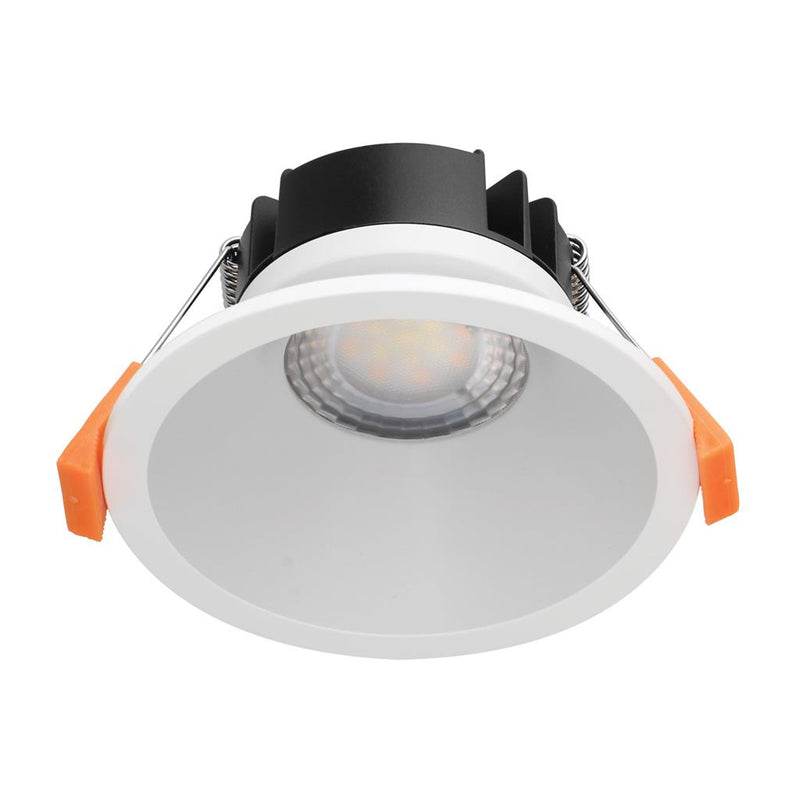 Domus DEEP-9 Round Recessed Dimmable LED Downlights Tri - White 9W 240V IP54 - 20815