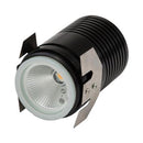 Domus Deka-Body Round Inground Garden Step and Up Lights 3000K 5000K Black 3W 12V IP65 - 19458, 19459 - Domus Lighting