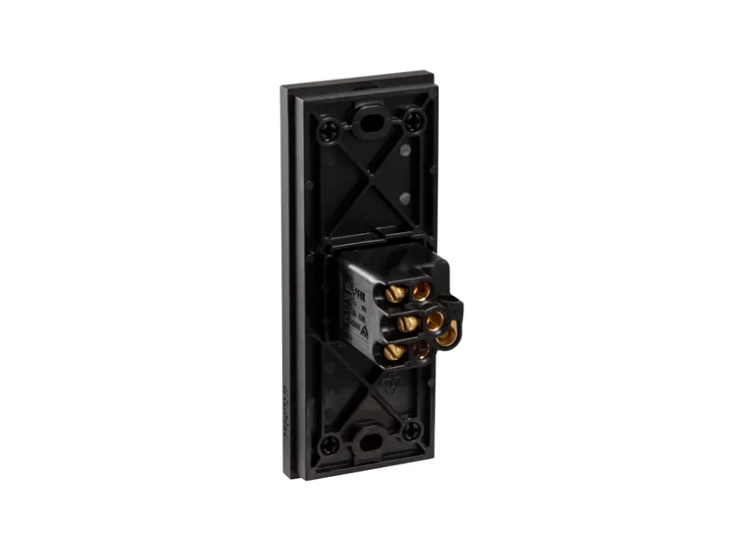 Clipsal Push Button Architrave Switch, Saturn Zen, LED, 1 Gang, Black/ White 250V- Z4061AL-ZB, Z4061AL-ZW