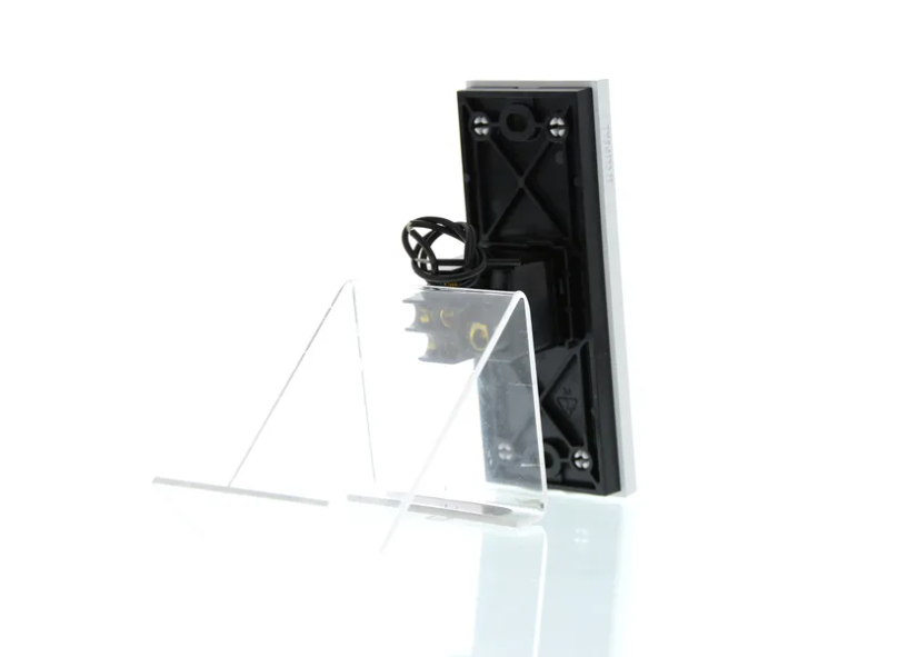 Clipsal Push Button Architrave Switch, Saturn Zen, LED, 1 Gang, Black/ White 250V- Z4061AL-ZB, Z4061AL-ZW