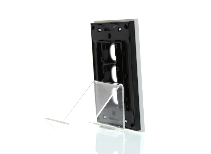 Clipsal Grid and Cover, Saturn Zen, 3 Gang Black/ White- Z4033VH-ZB, Z4033VH-ZW