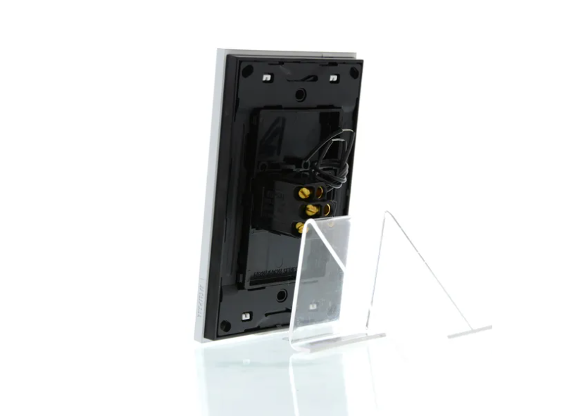 Clipsal Push Button Switch, Saturn Zen, LED, 1 Gang White/ Black 250V- Z4061PBL-ZB, Z4061PBL-ZW