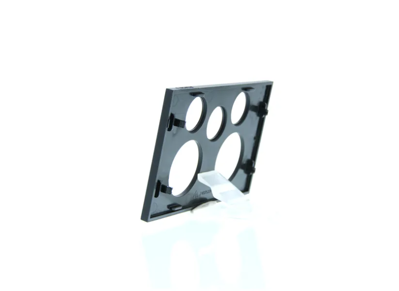 Clipsal Double Power Point Cover, Saturn Zen White/ Zen Black- Z4025XAC-ZW, Z4025XAC-ZB