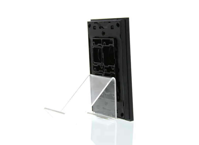 Clipsal Grid and Cover, Saturn Zen, 2 Gang Black/ White- Z4062VH-ZB,  Z4062VH-ZW