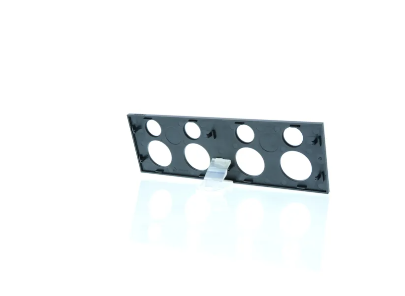 Clipsal Quad Power Point Cover, Saturn Zen, Horizontal Mount Zen Black/ Zen White- Z4025H2C-ZB, Z4025H2C-ZW