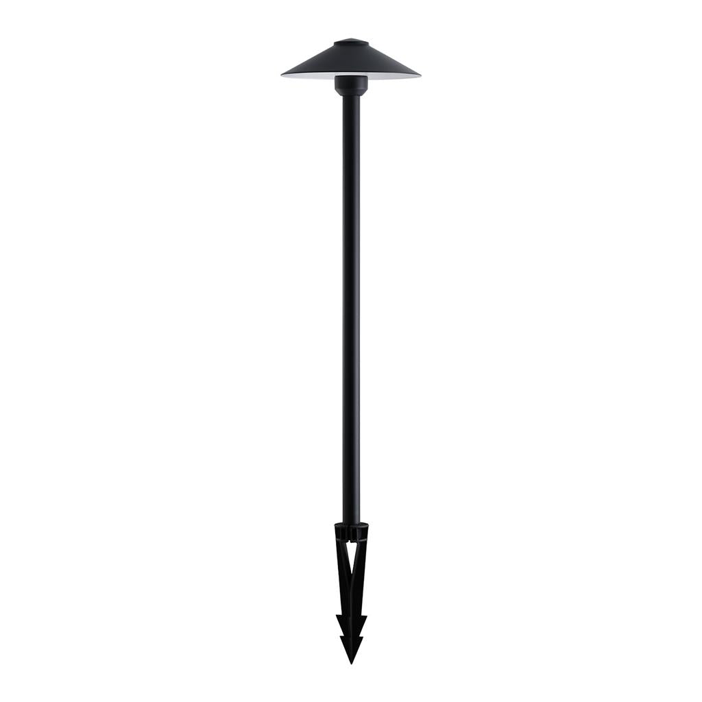 Domus DUSK 610mm Large Head Path Garden Spike Light Tri- Bronze/ Black 4W 12V IP65 - 19106, 19114