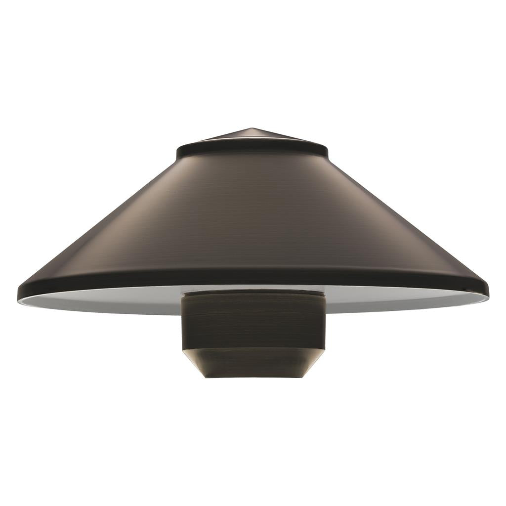 Domus DUSK 610mm Medium Head Path Garden Spike Light Tri- Bronze/ Black 4W 12V IP65 - 19105, 19113