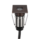 Domus EMIT 36° Decklight Garden Step and Uplights RGBW Antique Brass 1W 24V IP67- EMIT 