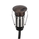 Domus EMIT 36° Decklight Garden Step and Uplights RGBW Antique Brass 1W 24V IP67- EMIT 