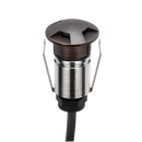 Domus EMIT 36° Decklight Garden Step and Uplights RGBW Antique Brass 1W 24V IP67- EMIT 