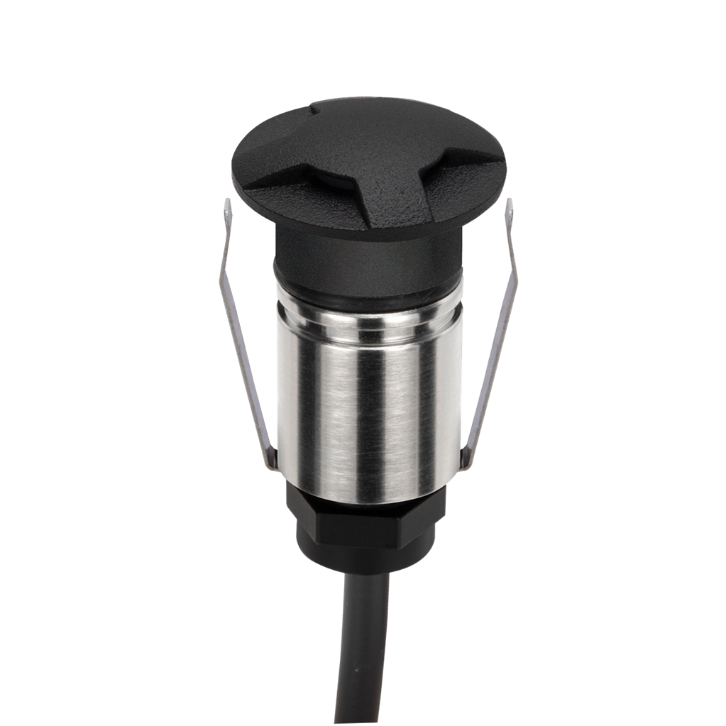 Domus EMIT 36° Inground Up Lights and Deck Lights RGBW Black 1W 24V IP67- EMIT