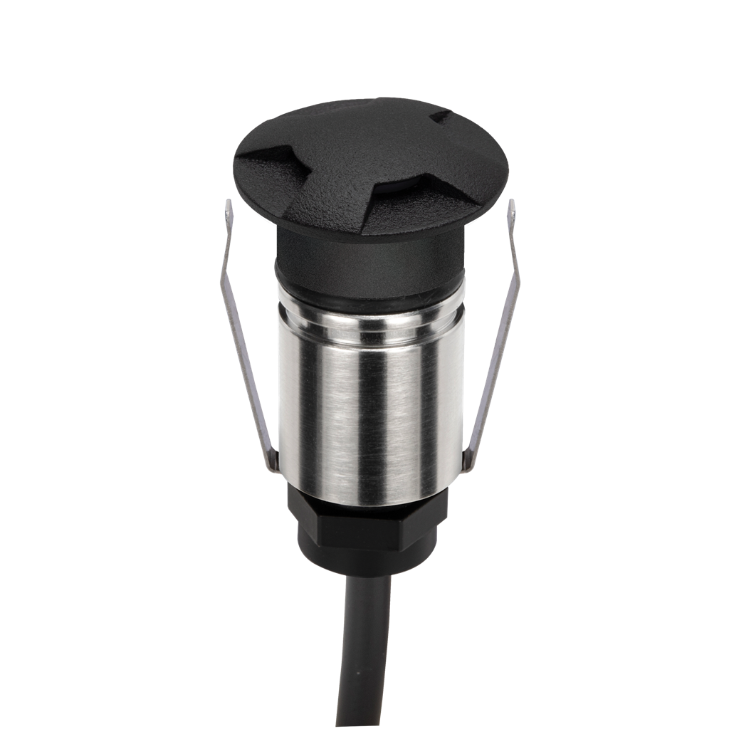 Domus EMIT 36° Inground Up Lights and Deck Lights RGBW Black 1W 24V IP67- EMIT