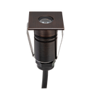 Domus EMIT 25° Decklight Garden Step and Uplights Tri- Antique Brass 1W 12/24V IP67- EMIT