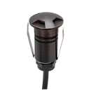 Domus EMIT 25° Decklight Garden Step and Uplights Tri- Antique Brass 1W 12/24V IP67- EMIT