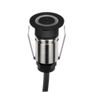 Domus EMIT 36° Decklight Garden Step and Uplights Tri- Black 1W 12/24V IP67- EMIT