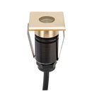 Domus EMIT 36° Decklight Garden Step and Uplights Tri- Brass 1W 12/24V IP67- EMIT