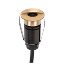 Domus EMIT 36° Decklight Garden Step and Uplights Tri- Brass 1W 12/24V IP67- EMIT