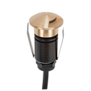 Domus EMIT 36° Decklight Garden Step and Uplights Tri- Brass 1W 12/24V IP67- EMIT